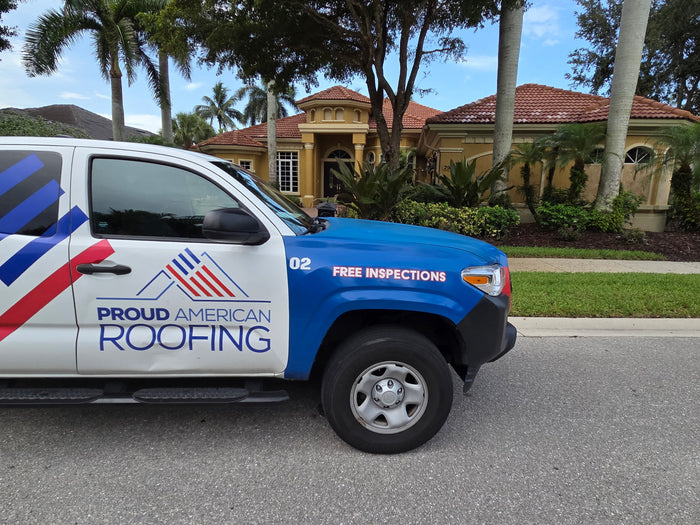 Proud American Roofing completed project