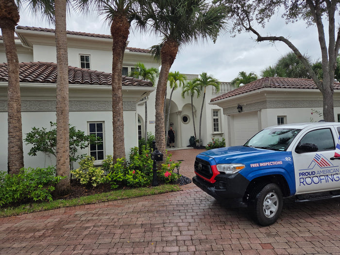 Proud American Roofing completed project